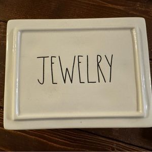Rae Dunn ceramic jewelry box